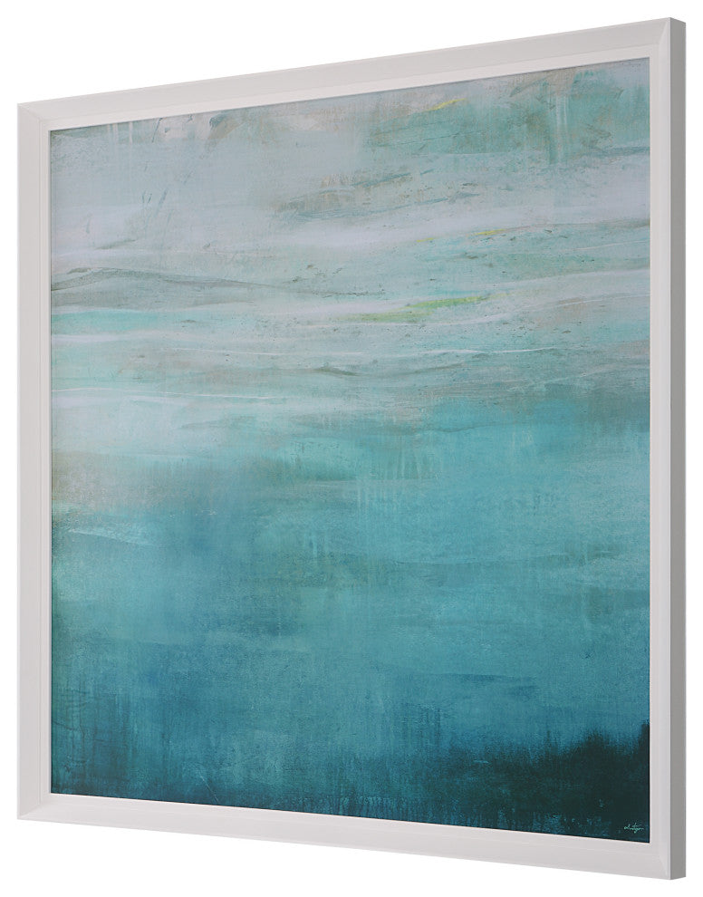 Uttermost Cancun Teal Framed Print
