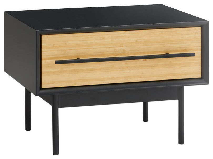 Greenington Santa Cruz 1 Drawer Nightstand | Wheat