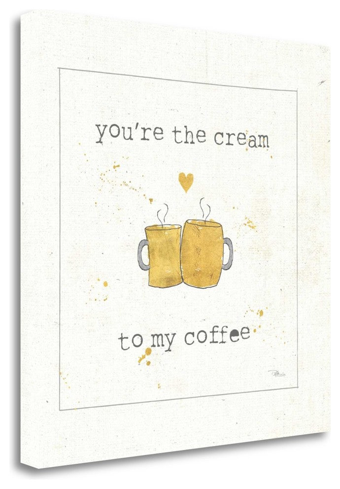 "Coffee Cuties II" By Pela Studio, Giclee Print on Gallery Wrap Canvas