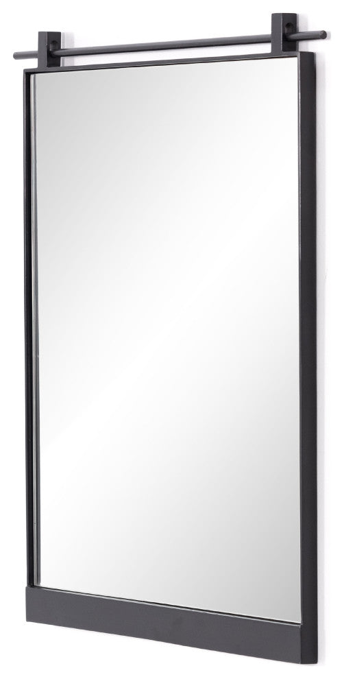 Chico Small Mirror-Antiqued Iron
