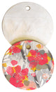 Marta Barragan Camarasa Paint Abstract Flowers Cutting Board, 11.5"x11.5"