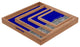 Deny Designs Bird Ave Penn State University Navy Square Tray
