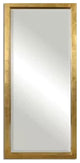 Gold Rectangular Floor Mirror