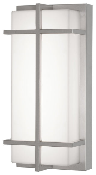 August 12'' LED Outdoor Sconce - Painted Nickel