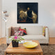 "Aristotle Comtemplating" Wrapped Canvas Print, 37x37x1.5