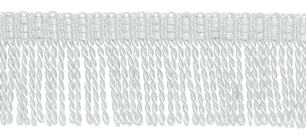 Thin Bullion Fringe Trim, Style# BFT2, Color# A1 - Pure White [5 Yards]