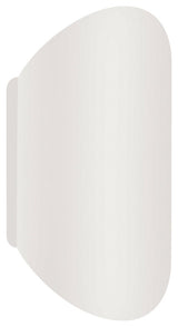 Remy 7" Outdoor LED Wall Sconce, White