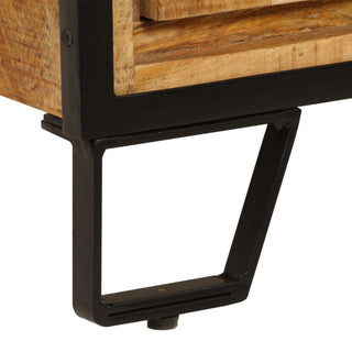 vidaXL TV Stand TV Unit Sideboard TV Console with Drawers Solid Mango Wood