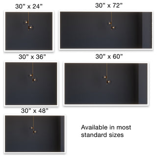 Smart Lisa Dimmable LED Bathroom Mirror With Voice Control, 60"x30"