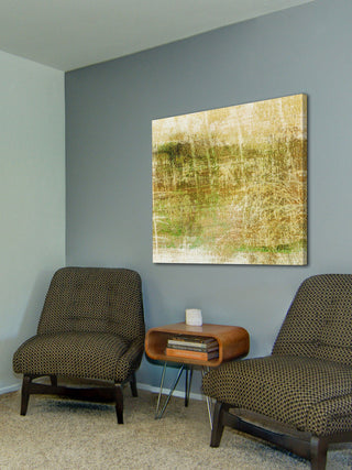 "Analog IX" Painting Print on Canvas by Aryai