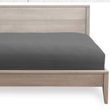 Bare Home Microfiber Fitted Sheets - Set of 5, Gray, California King