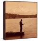 "Mt. Hood" Floater Framed Painting Print on Canvas, 48"x48"