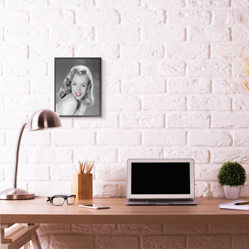 Stupell Industries Young Marilyn Vintage Hollywood Movie Star, 11 x 14