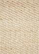 Jaipur Living Diagonal Weave Natural Solid Beige/White Area Rug, 5'x8'