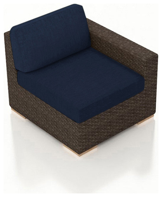 Arden 4 Piece Sectional Set, Spectrum Indigo