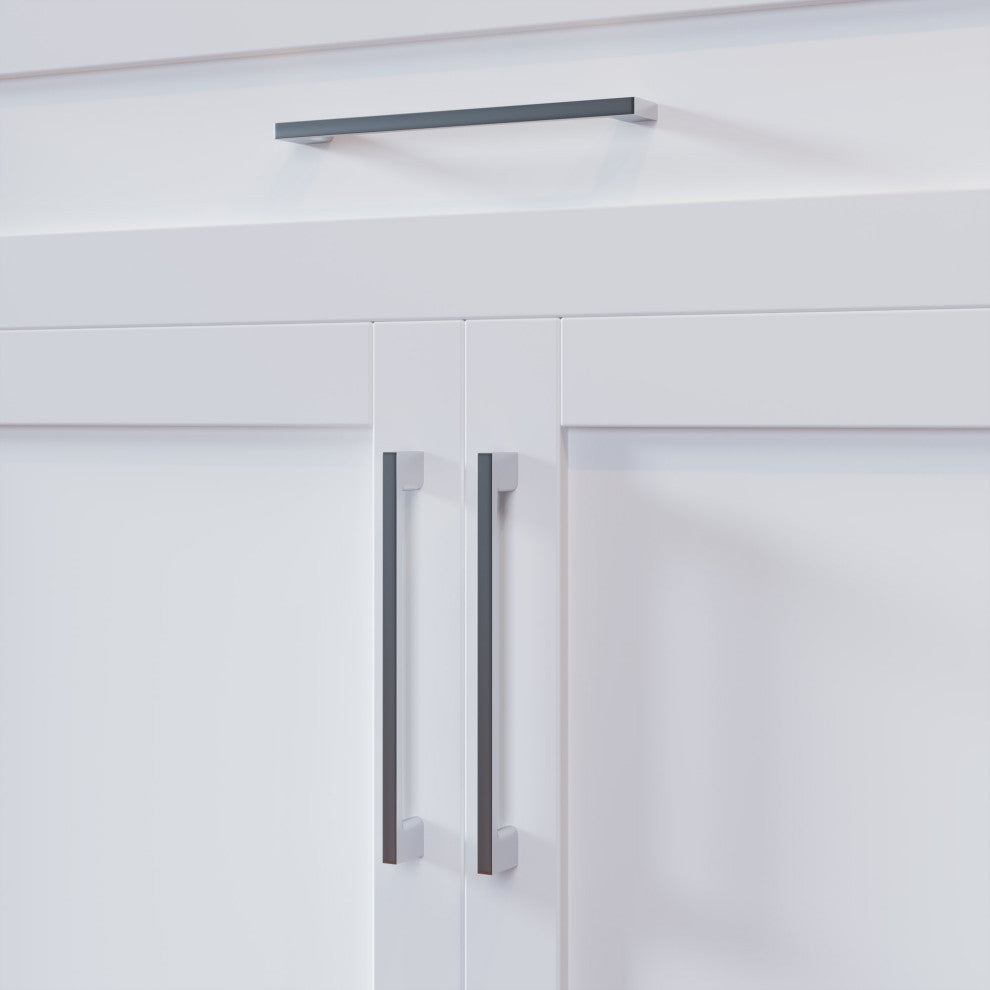 Dowell Series 3008 Handles, 128mm/5" CTC, 10-Pack, Chrome