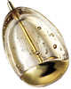 Venezia 3.5" ETL Certified Integrated LED Pendant Lighting Fixture, Gold