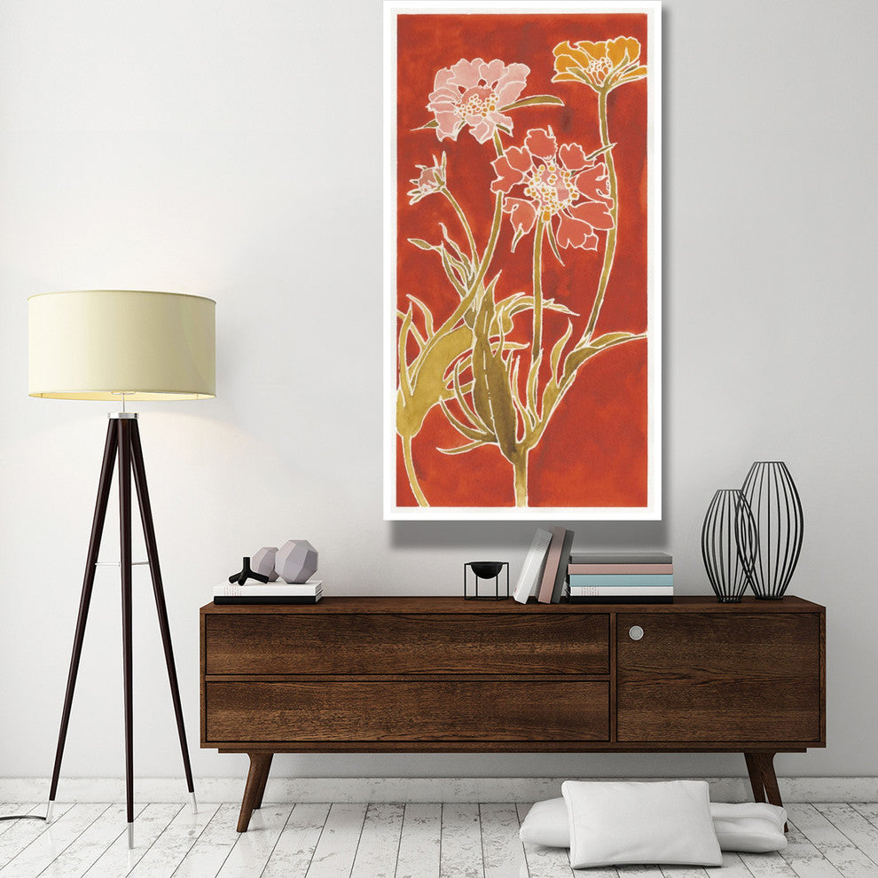 "Cloisonne Beauty II Crop" Digital Paper Print by Shirley Novak, 38"x74"