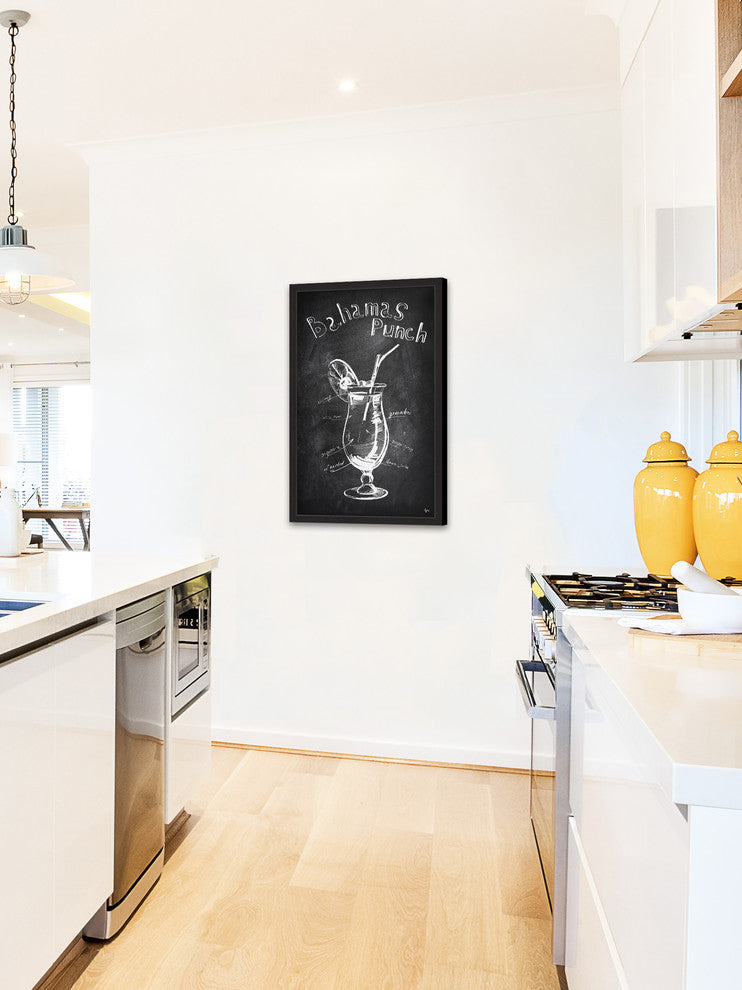 "Bahamas Punch II" Framed Painting Print, 16"x24"