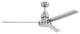 54" Mondo, Brushed Polished Nickel With Brushed Polished Nickel Blades