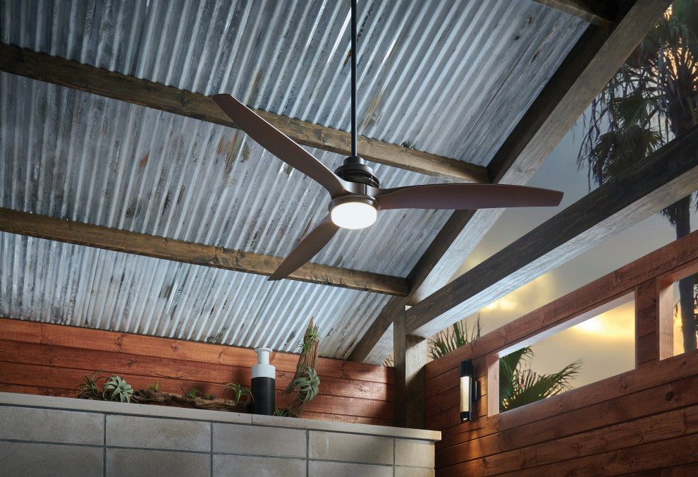 Hinkley Artiste 72" Integrated LED Ceiling Fan, Metallic Matte Bronze