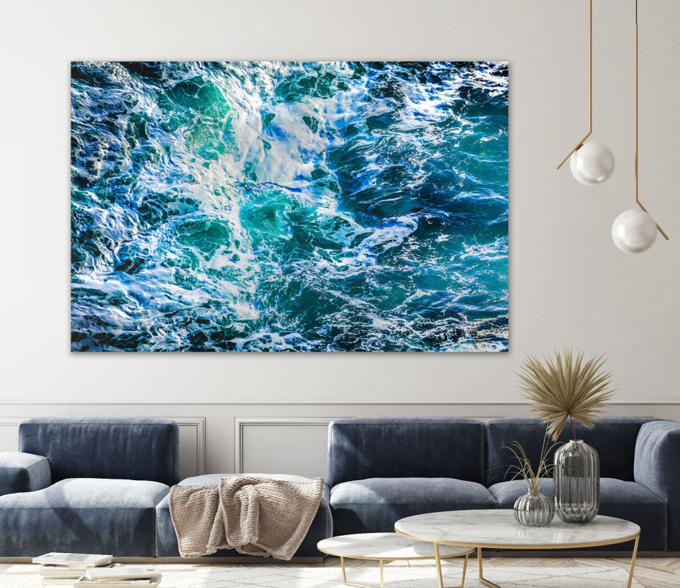 Lyrical Embrace - 72 x 48 by Lynne Douglas