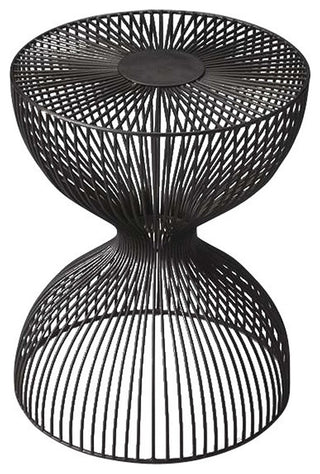 Nicholas Iron Cage Bunching Table, Metalworks