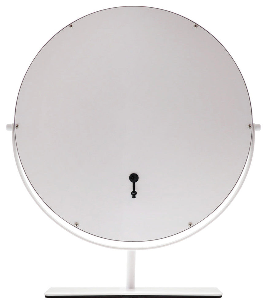 Aura Tri Tone LED Makeup Mirror, White