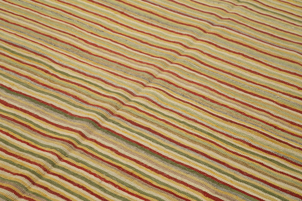 Rug N Carpet - Handmade Oriental 7' 3'' x 10' 0'' Decorative Wool Kilim Rug