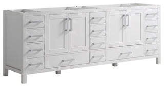 Jacques 84" Bathroom Bath Storage Vanity Cabinet Only