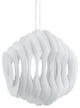 Modern Contemporary Living Dining Room Aluminum Pendant Light White