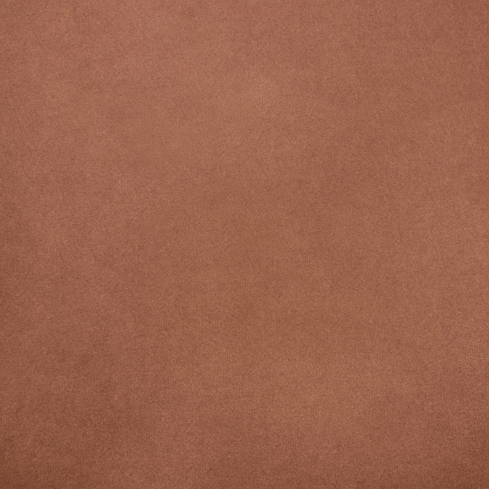 Poe Channeled Swivel Glider, Water Repellent and Stain Resistant, Rust Velvet