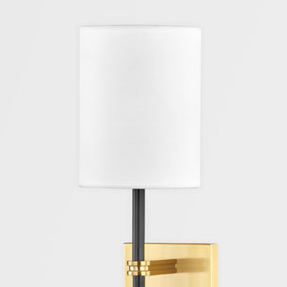 Denise One Light Wall Sconce, Aged Old Bronze