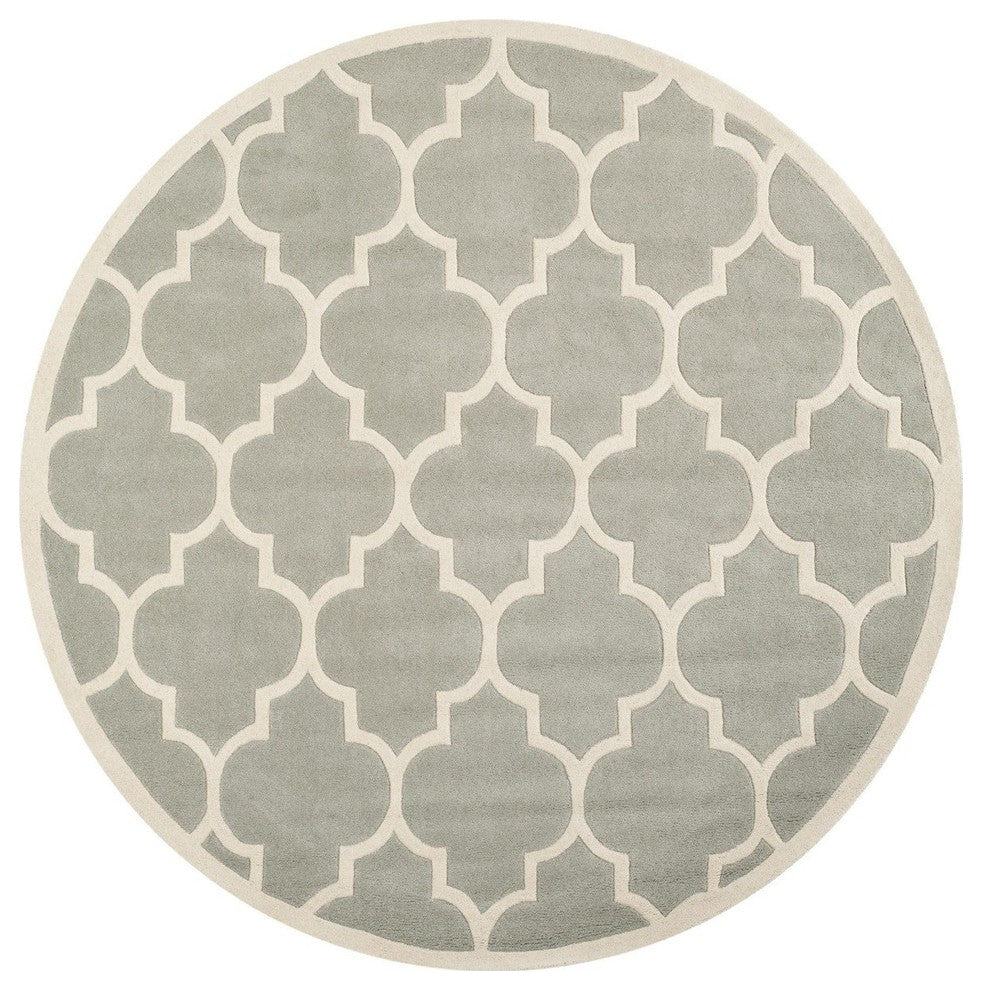 Safavieh Chatham CHT733E 4' Square Gray Rug