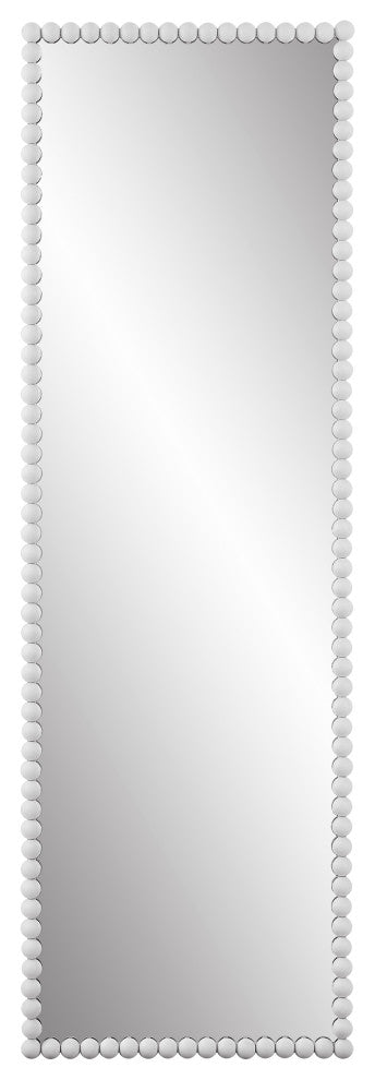 Serna White Tall Mirror