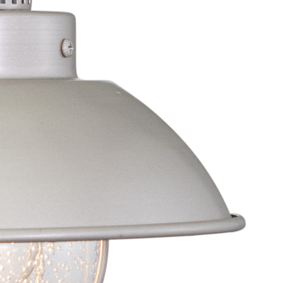 Harwich 8" Outdoor Wall Light Brushed Nickel