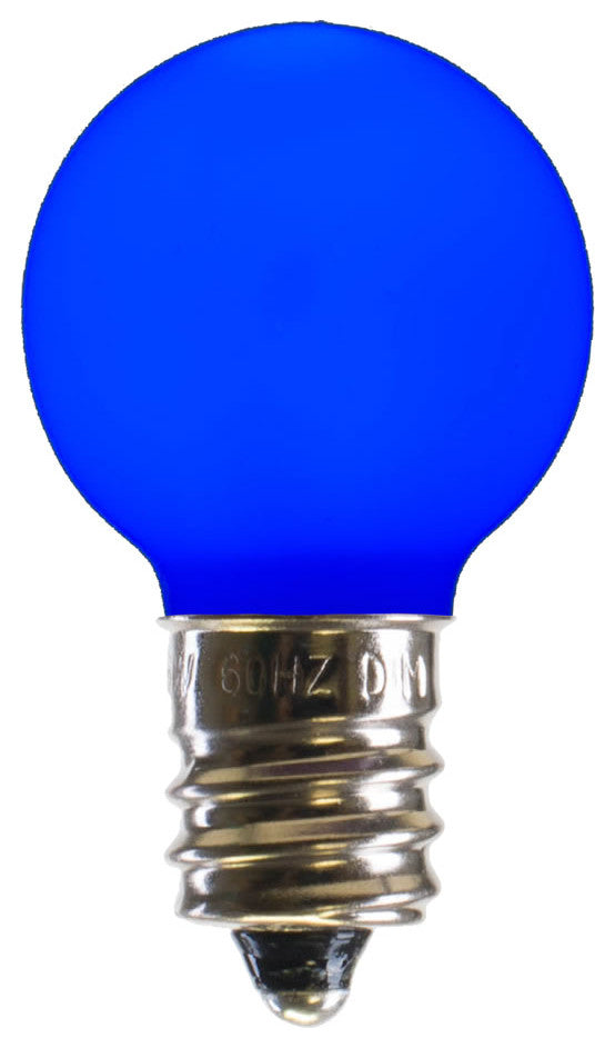Vickerman xLEDCG32-25 G30 Blue Ceramic LED Replacement Bulb, Pack of 25