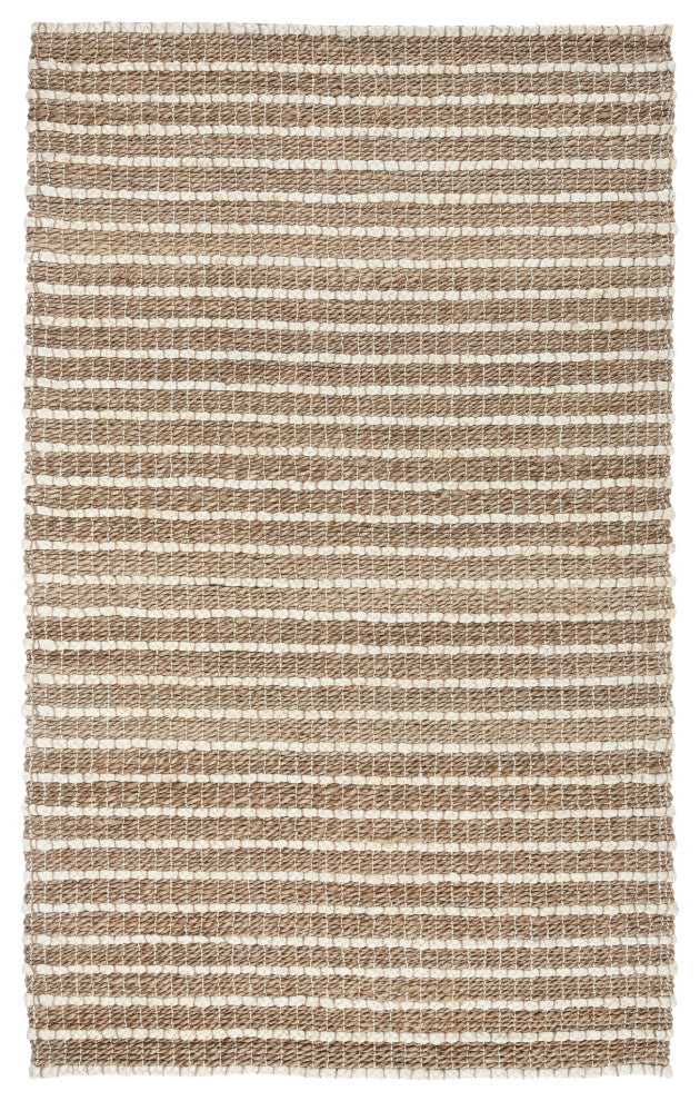 Alysa Mineral Blue Handwoven Area Rug by Kosas Home, Desert, Ivory, 9x12