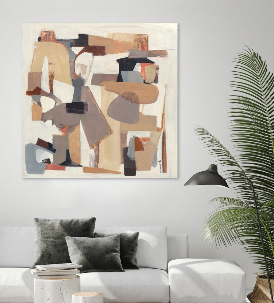 Neutrality - 72 x 72 by Terri Burris