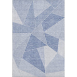 Premium Machine Washable Mayfield AMF636 Sky 5' x 7'6" Rug