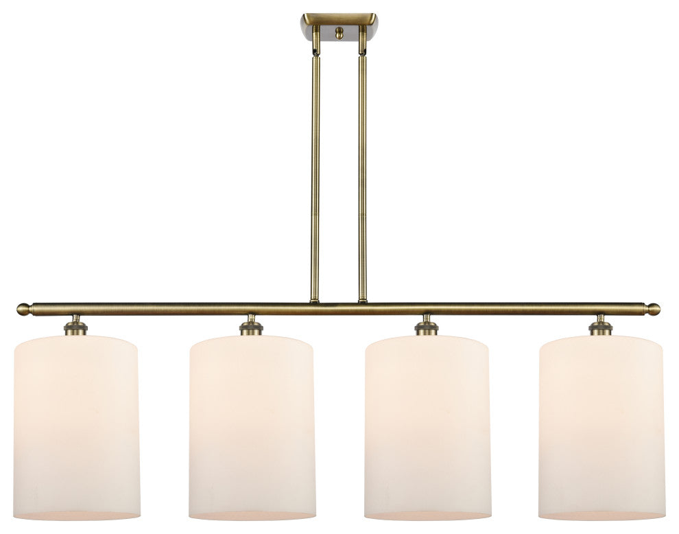 Innovations 516-4I-AB-G111-L 4 Light Island Light, Antique Brass