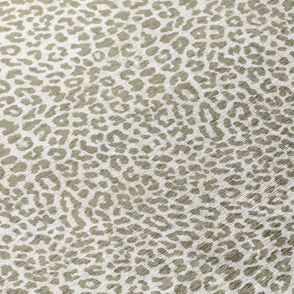 Indoor/Outdoor Mali ML2 Stone Machine Washable 6' x 6' Round Rug