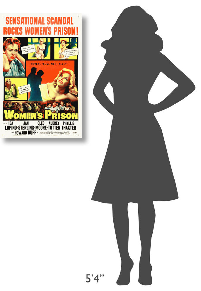 "Women's Prison" Stretched Canvas Giclee by Hollywood Photo Archive, 20x30"