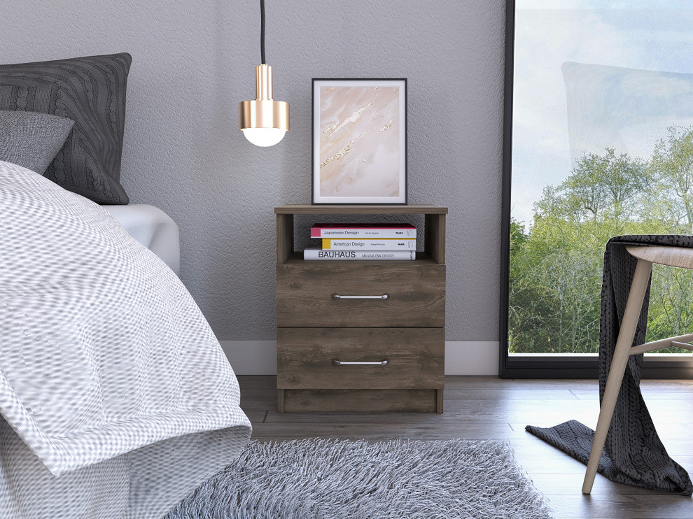 Oklahoma Night Stand, Dark Brown