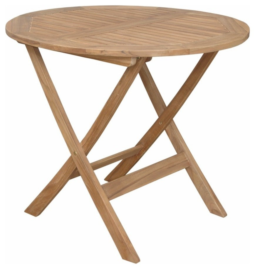 Chester 32" Round Folding Picnic Table