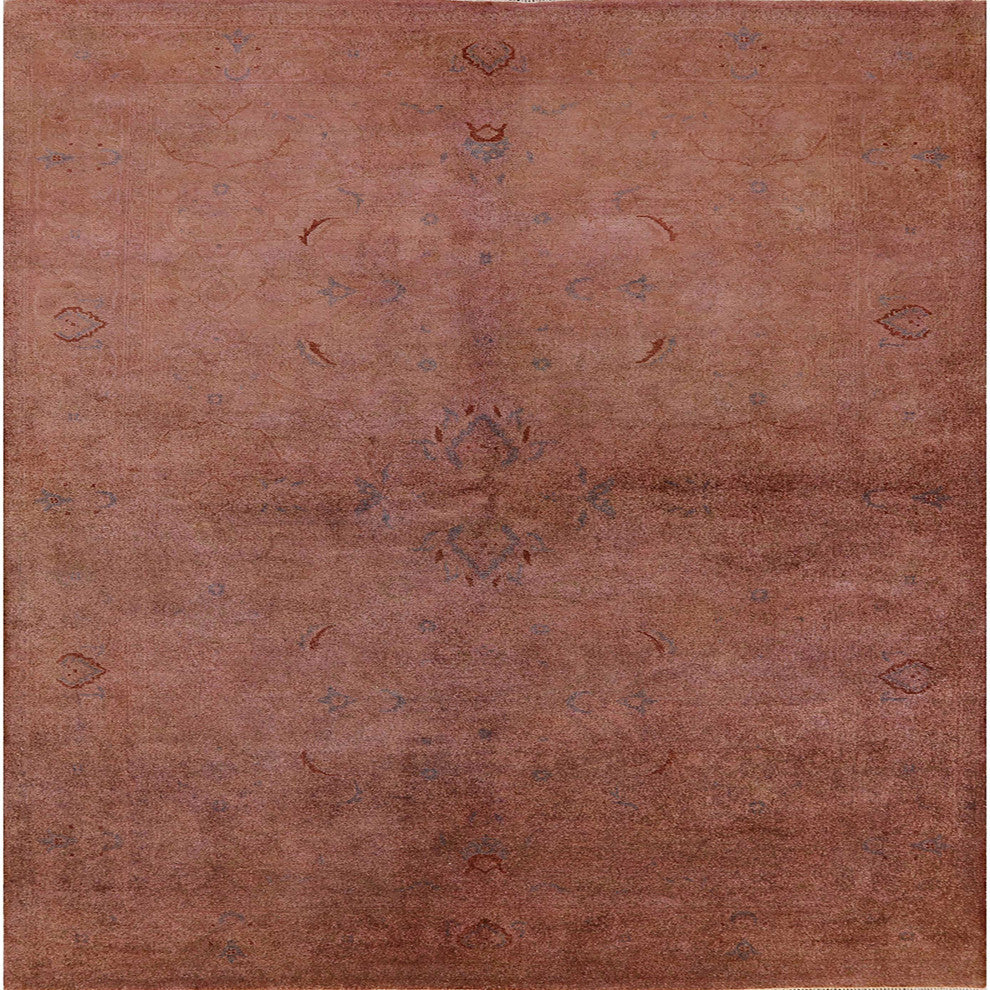 Ahgly Company Indoor Square Mid-Century Modern Area Rugs, 6' Square