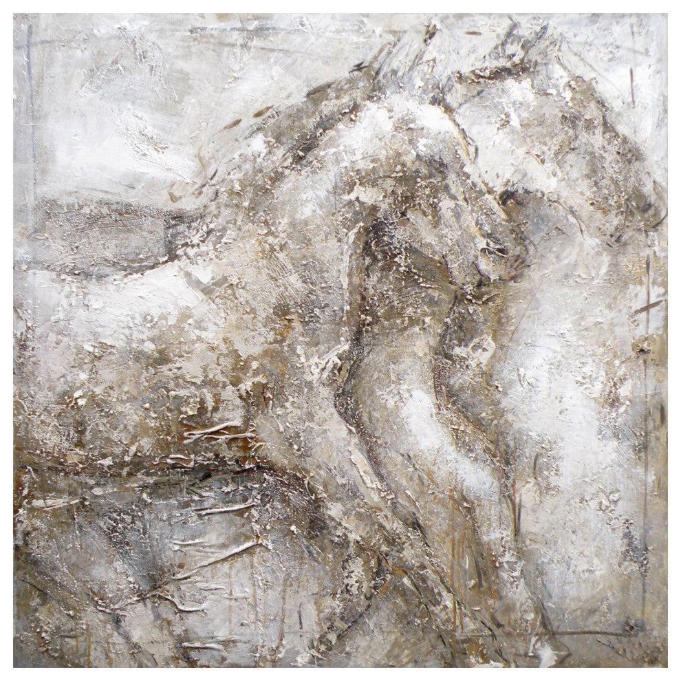 Contemporary Horse Wall Dcor - Multicolor