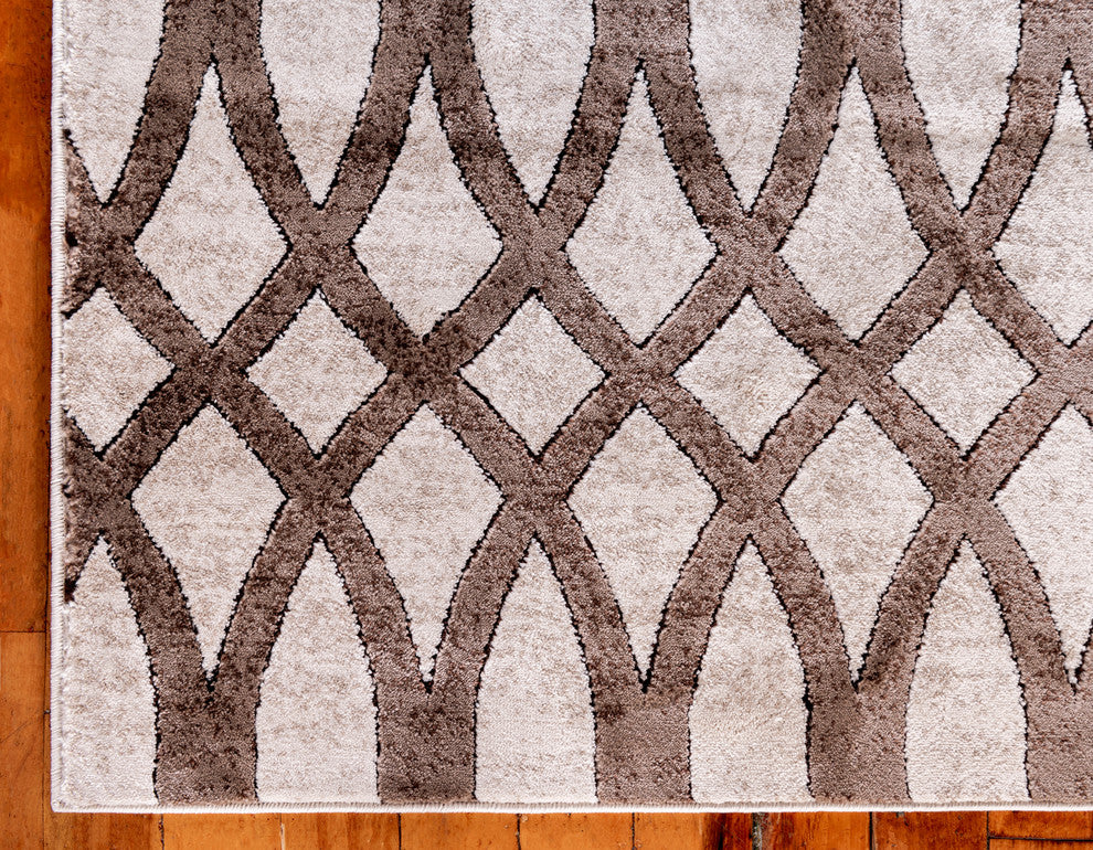 Unique Loom Brown Madison Rushmore 2' 0 x 3' 0 Area Rug