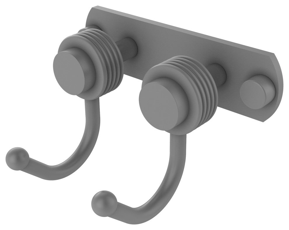 Mercury 2 Position Multi Hook with Groovy Accent, Matte Gray