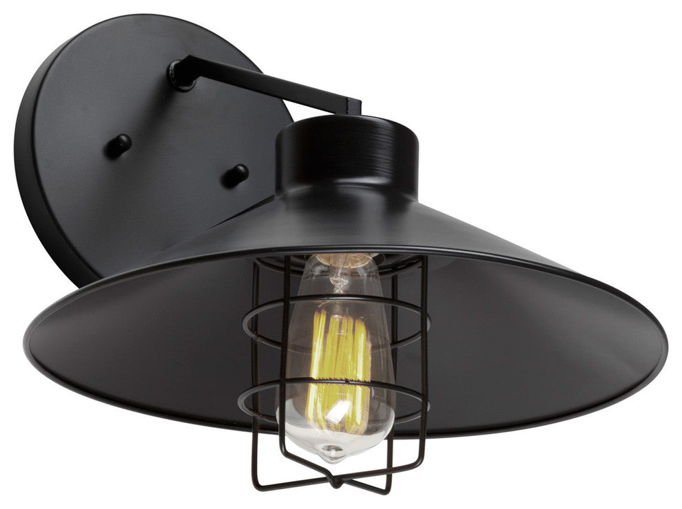 Signature 1 Light Outdoor Wall Light, Black